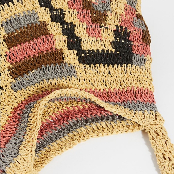 Free People Tropez Straw Crossbody Bag - Picture 4 of 7